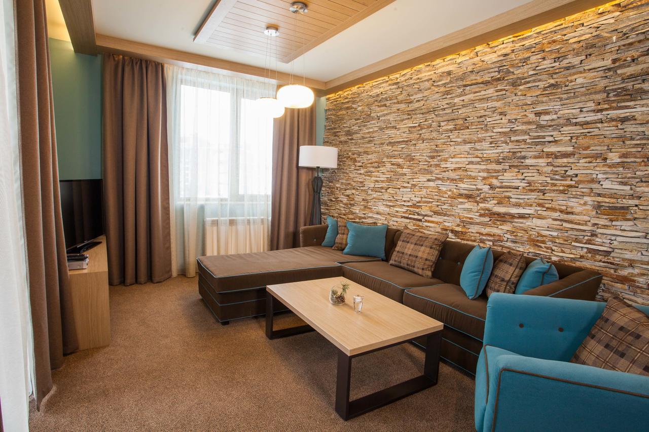 Amira Boutique Hotel バンスコ エクステリア 写真 A living room in a hotel