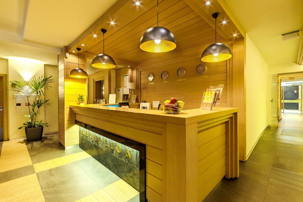 Amira Boutique Hotel バンスコ エクステリア 写真 Reception